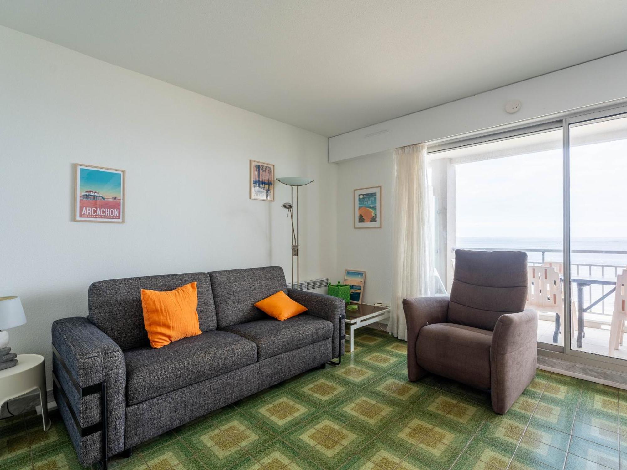 Avec Balcon, Parking Prive, Acces Direct Plage, Proche Centre - Fr-1-319-44 Apartment Arcachon